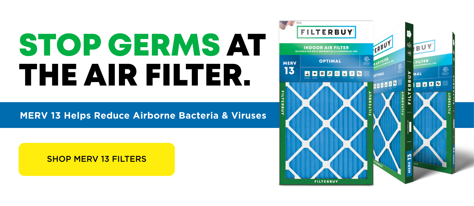Stop Germs at the air filter